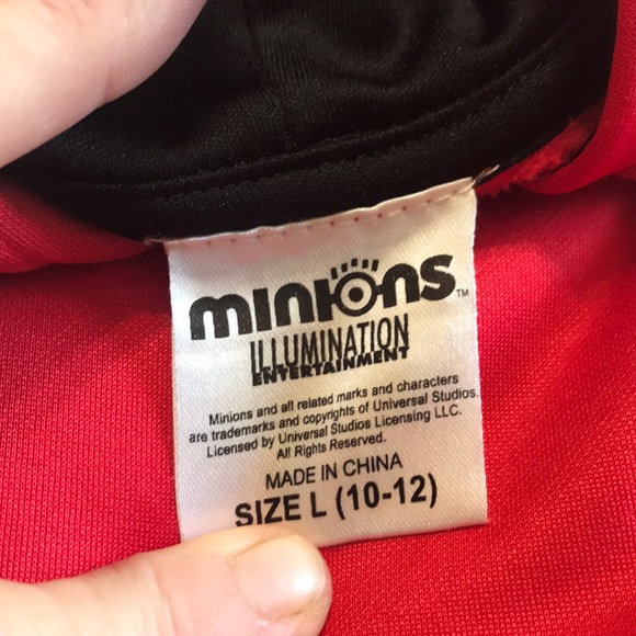 Boys Minions Hoodie - Picture 4 of 5